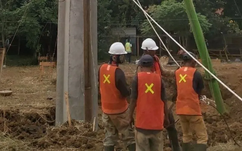 Dokumentasi jasa tiang pancang